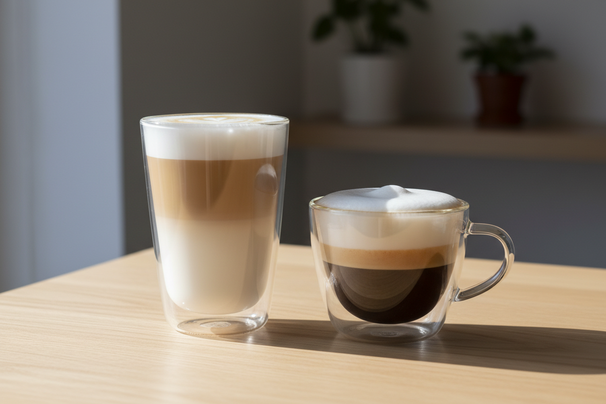 Quelle est la différence entre un cappuccino et un latte ?